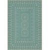 Folk Art Museum - Embroidery - A Rain of Melody 96x140 Vintage Vinyl Floorcloth