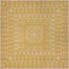 Folk Art Museum - Embroidery - Noonday Dreams 48x48 Vintage Vinyl Floorcloth