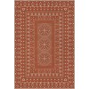Folk Art Museum - Embroidery - The Sanguine Sunrise 38x56 Vinyl Floorcloth