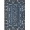 Folk Art Museum - Embroidery - The Waning Moon 70x102 Vintage Vinyl Floorcloth