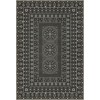 Folk Art Museum - Embroidery - Winters Midnight 52x76 Vintage Vinyl Floorcloth