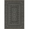 Folk Art Museum - Embroidery - Winters Midnight 70x102 Vintage Vinyl Floorcloth