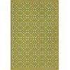 Folk Art Museum - Floral Quilt - First Day of Spring 70x102 Vinyl Floorcloth
