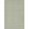 Folk Art Museum - Floral Quilt - First Snow 120x175 Vintage Vinyl Floorcloth