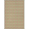 Folk Art Museum - Floral Quilt - Flowers in the Mirror 70x102 Vinyl Floorcloth