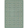Folk Art Museum - Floral Quilt - Odes and Elegies 38x56 Vintage Vinyl Floorcloth