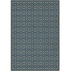 Folk Art Museum - Floral Quilt - Spring Rain 96x140 Vintage Vinyl Floorcloth