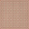 Folk Art Museum - Floral Quilt - This Old Village 120x120 Vinyl Floorcloth