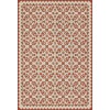 Folk Art Museum - Floral Quilt - This Old Village 38x56 Vintage Vinyl Floorcloth