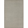 Folk Art Museum - Sunburst - Buffeting Gusts of Wind 120x175 Vinyl Floorcloth