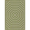 Folk Art Museum - Sunburst - Over the Prairies 52x76 Vintage Vinyl Floorcloth