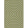 Folk Art Museum - Sunburst - Over the Prairies 70x102 Vintage Vinyl Floorcloth