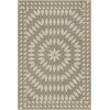 Folk Art Museum - Sunburst - With the Earth and the Sky 20x30 Vinyl Floorcloth