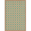 Folk Art Museum - Wedding Ring - Adelaide 96x140 Vintage Vinyl Floorcloth
