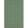 Folk Art Museum - Wedding Ring - Felicity 96x140 Vintage Vinyl Floorcloth