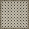 Folk Art Museum - Wedding Ring - Imogen 120x120 Vintage Vinyl Floorcloth