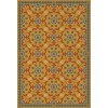 Folk Art Museum - Whig Rose - Hope Springs Eternal 38x56 Vinyl Floorcloth
