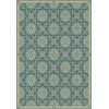 Folk Art Museum - Whig Rose - Life is a Journey 120x175 Vintage Vinyl Floorcloth