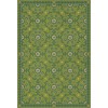 Folk Art Museum - Whig Rose - We Have Only Today 52x76 Vintage Vinyl Floorcloth