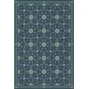 Folk Art Museum - Whig Rose – Going Beyond The Seas 20x30 Vinyl Floorcloth