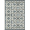 Folk Art Museum - Whig Rose – The Day Has Eyes 120x175 Vintage Vinyl Floorcloth