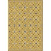 Folk Art Museum - Whig Rose – The Miser and the Poet 120x175 Vinyl Floorcloth