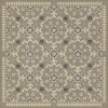 Folk Art Museum - Whig Rose – To The Nightingale 60x60 Vintage Vinyl Floorcloth