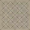 Folk Art Museum - Whig Rose – To The Nightingale 96x96 Vintage Vinyl Floorcloth