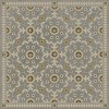Folk Art Museum - Whig Rose – When Others Soundly Slept 36x36 Vinyl Floorcloth