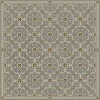 Folk Art Museum - Whig Rose – When Others Soundly Slept 96x96 Vinyl Floorcloth