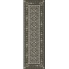 Folk Art Museum – Soldiers Quilt - War and Peace 36x115 Vintage Vinyl Floorcloth