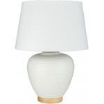 Surya Bixby White Lighting 21"H X 16"W X 16"D