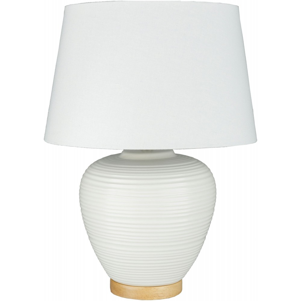 Surya Bixby White Lighting 21"H X 16"W X 16"D Surya Bixby White Lighting 21"H X 16"W X 16"D