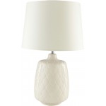 Surya Claiborne Light Beige Lighting 24"H X 15"W X 15"D