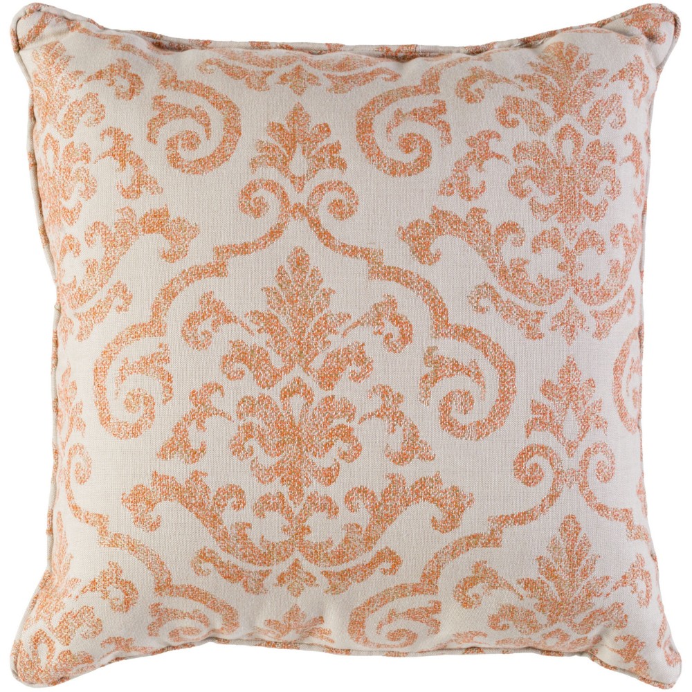 Surya Damara Beige Pillow Cover 20"H X 20"W