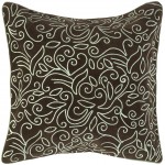 Surya Decorative Pillows Part-66 Pillow Cover 18"H X 18"W