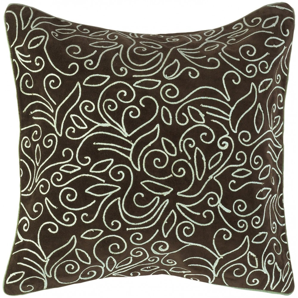 Surya Decorative Pillows Part-66 Pillow Cover 18"H X 18"W