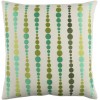Surya Dewdrop Ivory Pillow Cover 18"H X 18"W