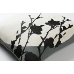Surya Harvest Moon Black Pillow Cover 18"H X 18"W