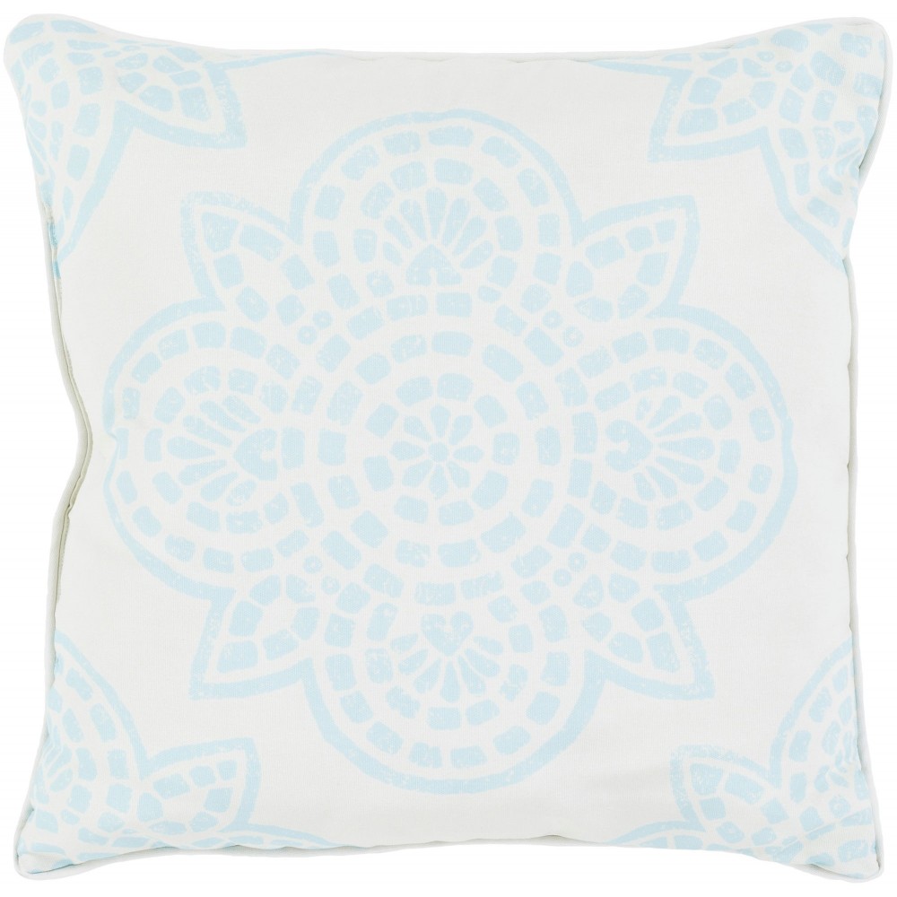 Surya Hemma Ivory Pillow Cover 20"H X 20"W Surya Hemma Ivory Pillow Cover 20"H X 20"W