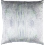 Surya Kalos Light Gray Pillow Cover 20"H X 20"W