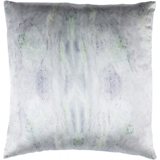 Surya Kalos Light Gray Pillow Cover 20"H X 20"W