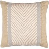 Surya Leona Plum Pillow Cover 18"H X 18"W
