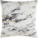Surya Macall Mca-002 Charcoal Pillow Cover 18"H X 18"W