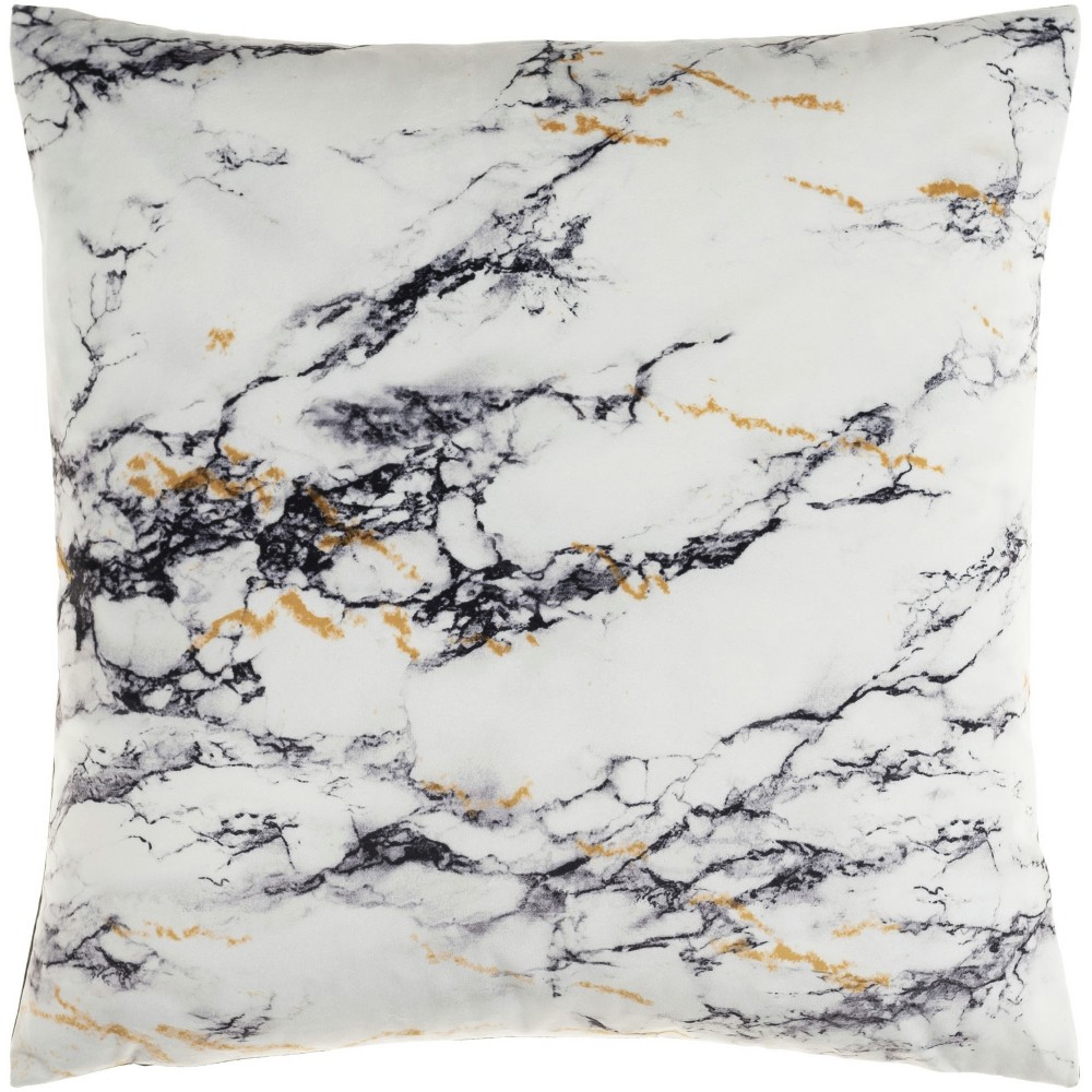 Surya Macall Mca-002 Charcoal Pillow Cover 18"H X 18"W Surya Macall Mca-002 Charcoal Pillow Cover 18"H X 18"W