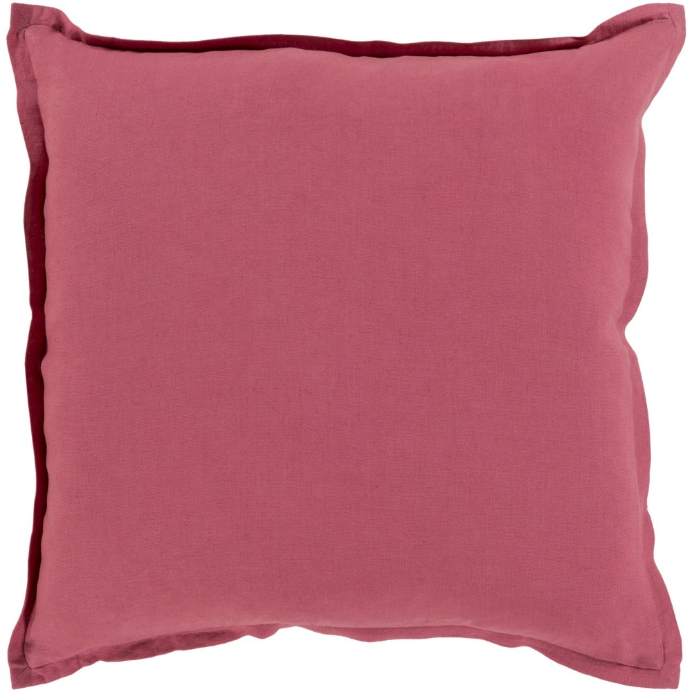 Surya Orianna Red Pillow Cover 20"H X 20"W