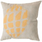 Surya Rain Rg-016 Light Beige Pillow Cover 20"H X 20"W