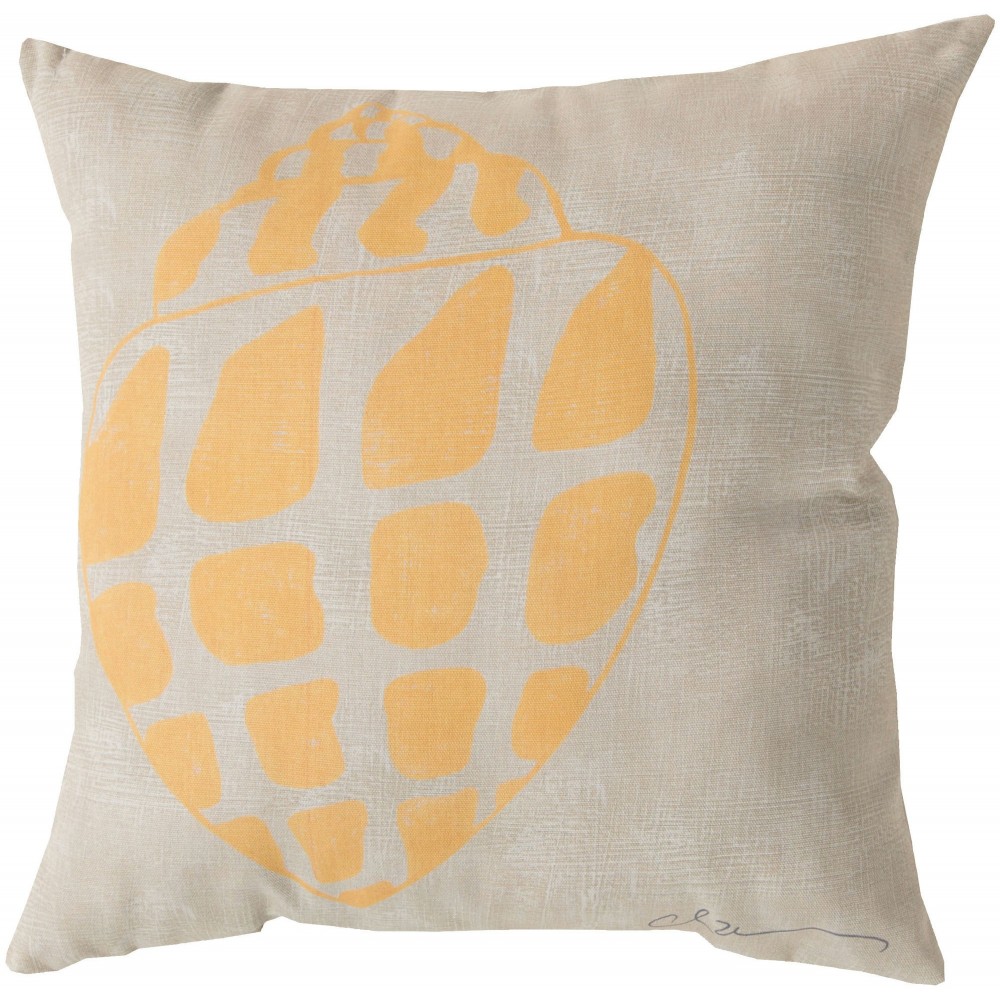 Surya Rain Rg-016 Light Beige Pillow Cover 20"H X 20"W Surya Rain Rg-016 Light Beige Pillow Cover 20"H X 20"W