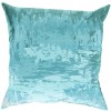 Surya Serenade Teal Pillow Cover 18"H X 18"W