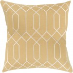 Surya Skyline Mustard Pillow Cover 20"H X 20"W